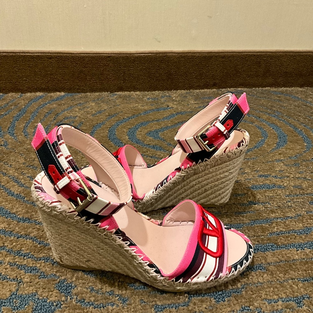 Valentino Wedges size 8.5